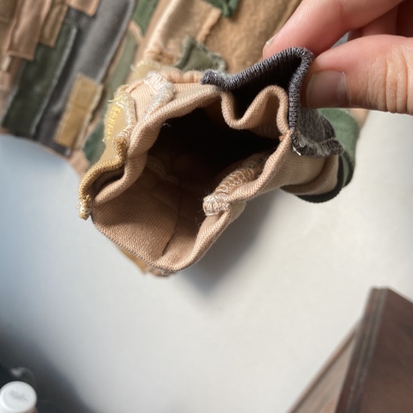 Atypic hoodie tan /grey /green - Picture 5 of 5